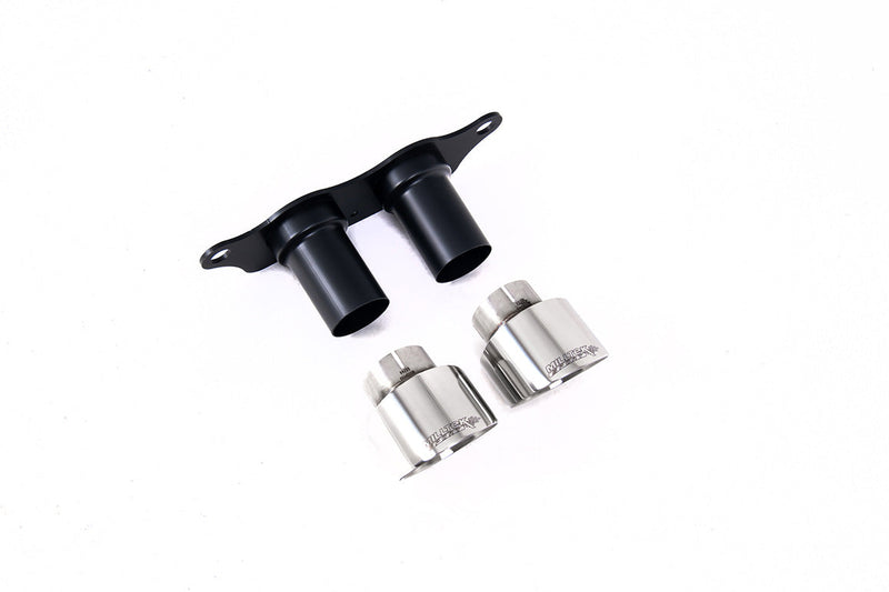 Milltek Sport - Porsche 911 991.2 GT3 & GT3 RS Replacement Tips - Fits with OE rear Silencer or Milltek Bypass