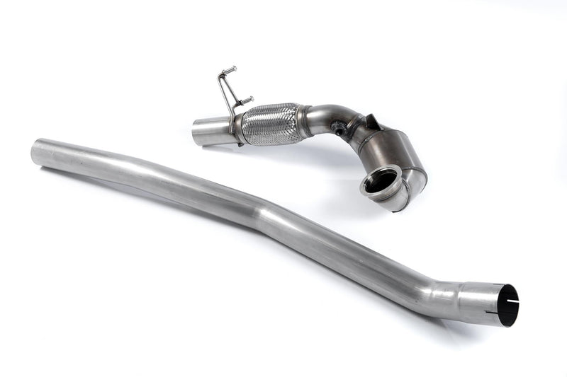 Milltek Sport - Seat Leon ST MK3 Cupra 280 & 290 2.0 TSI (280 & 290PS - Non-OPF/GPF Models) Downpipe with Sport Cat or Decat