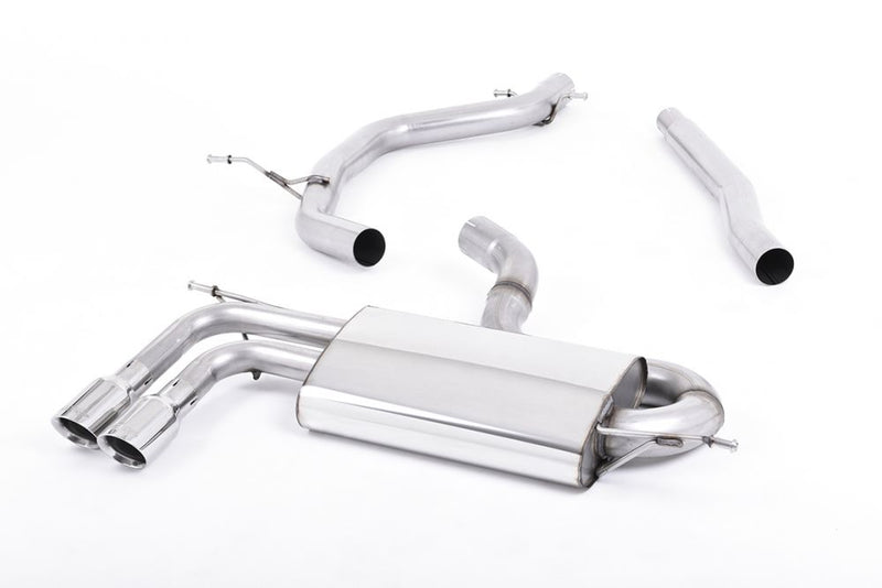 Milltek Sport - Audi A3 8P 1.8 TSI 2WD 3-Door - Cat Back Exhaust (Multiple Options)