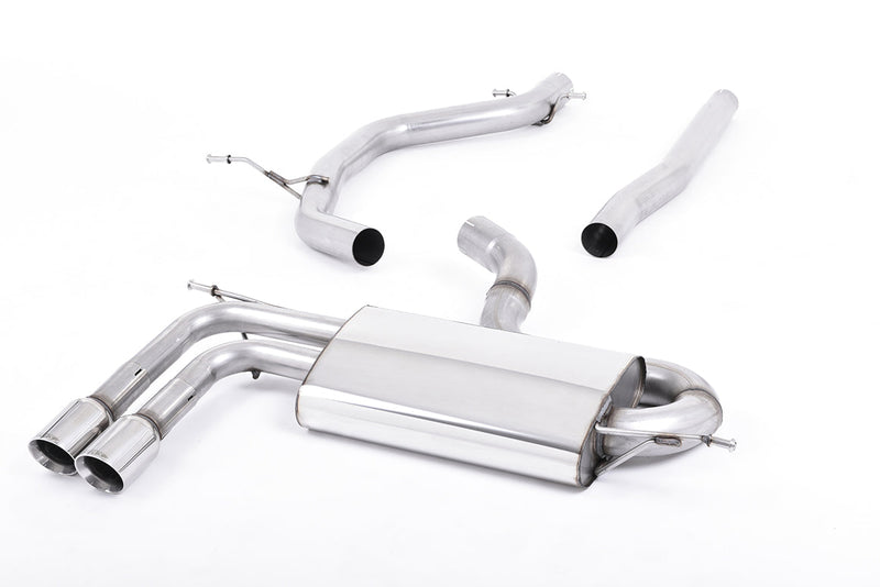 Milltek Sport - Cat/DPF Back Exhaust (Multiple Options) - VW Golf Scirocco GT 2.0 TDi CR170