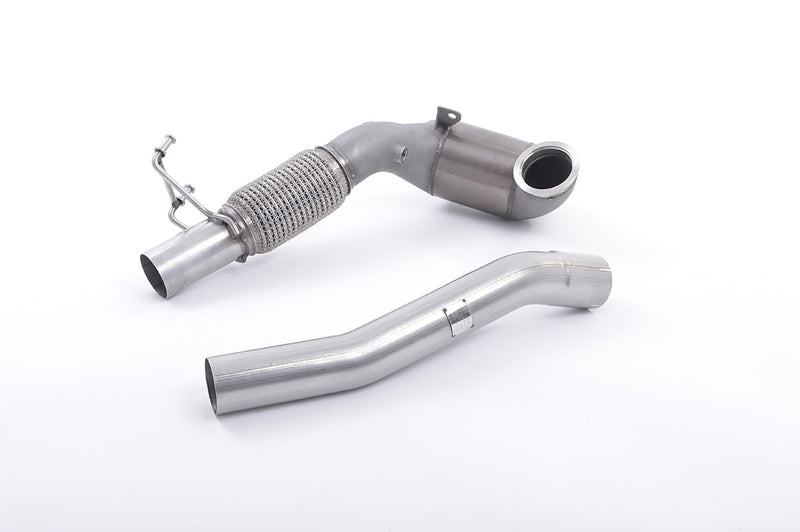 Milltek Sport - Downpipe (With or without Cat) Golf MK7/7.5 GTi (Performance Pack / Clubsport / Clubsport S)