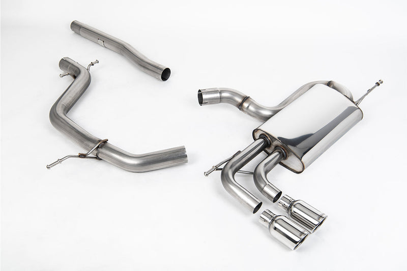 Milltek Sport - Cat Back Exhaust (None Resonated) - VW Golf MK5 GT 2.0 TDi