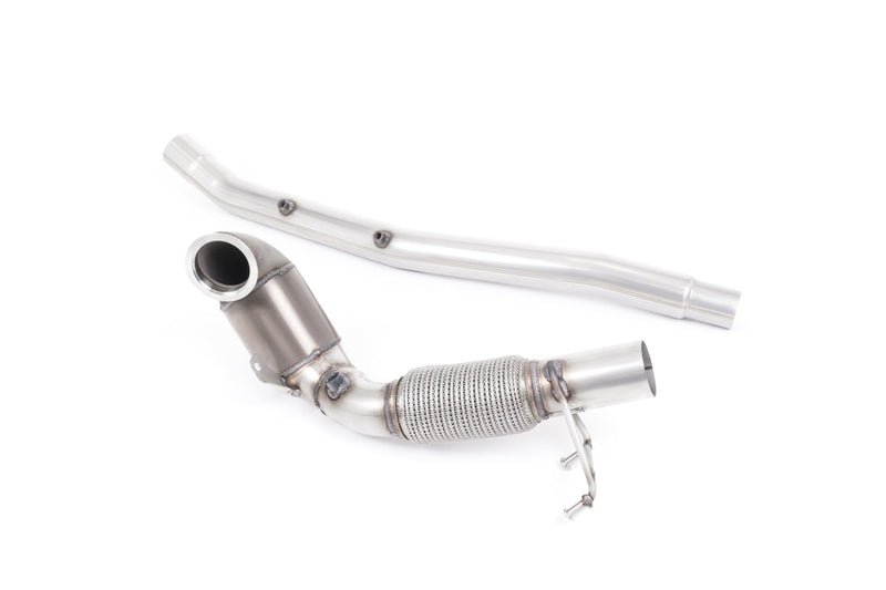 Milltek Sport - Downpipe (With Sports cat or Decat & GPF Delete) - VW/Audi/Seat/Cupra MQB Models With GPF