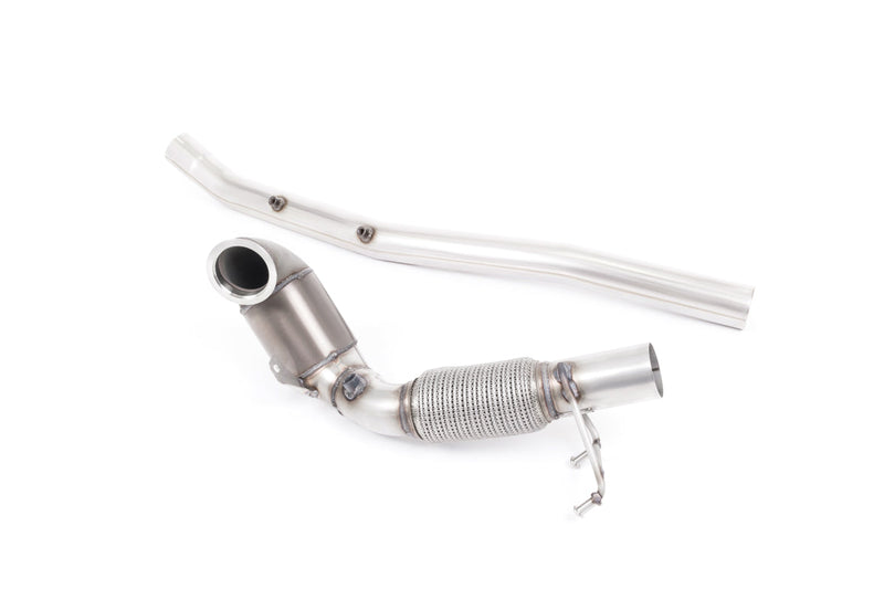 Milltek Sport - Downpipe (With Sports cat or Decat & GPF Delete) - VW/Audi/Seat/Cupra MQB Models With GPF