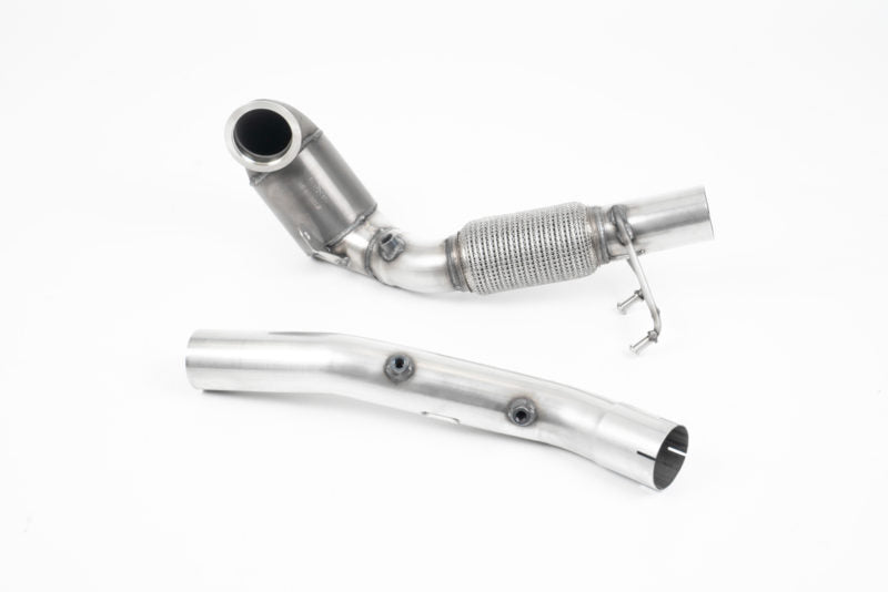 Milltek Mk7.5 Golf GTI, Seat Leon Cupra 290 Hatch (19-21) Race GPF Bypass Pipe and Hi-Flow Sports Cat (Fits Milltek Cat-back)