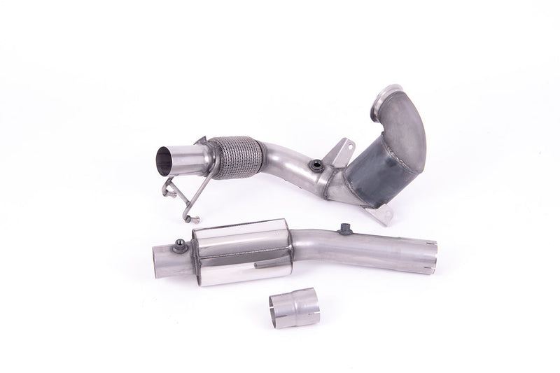 Milltek Sport - Downpipe with Decat Or Sports Cat (Res or None Res) - Audi A1 GB 40TFSI 2.0 (With GPF) 207ps