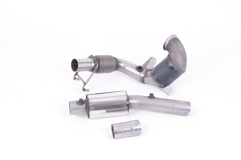 Milltek Sport - Downpipe with Decat Or Sports Cat (Res or None Res) - Audi A1 GB 40TFSI 2.0 (With GPF) 207ps