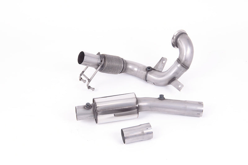 Milltek Sport - Downpipe with Decat Or Sports Cat (Res or None Res) - Audi A1 GB 40TFSI 2.0 (With GPF) 207ps