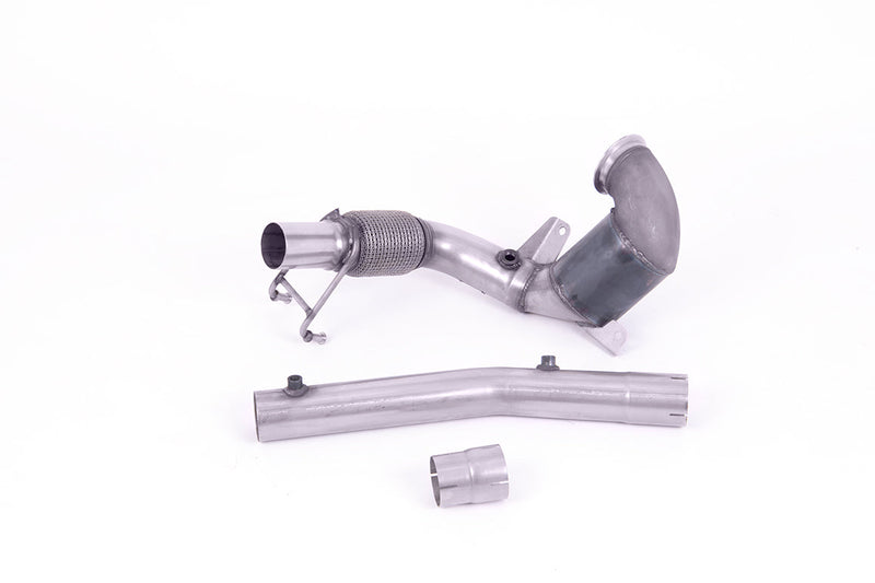 Milltek Sport - Downpipe with Decat Or Sports Cat (Res or None Res) - Audi A1 GB 40TFSI 2.0 (With GPF) 207ps