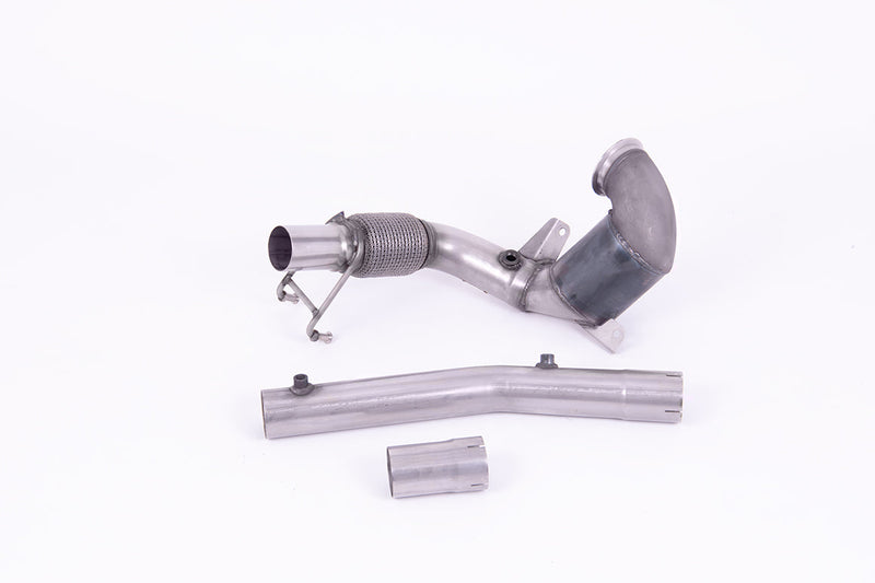Milltek Sport - Downpipe with Decat Or Sports Cat (Res or None Res) - Audi A1 GB 40TFSI 2.0 (With GPF) 207ps