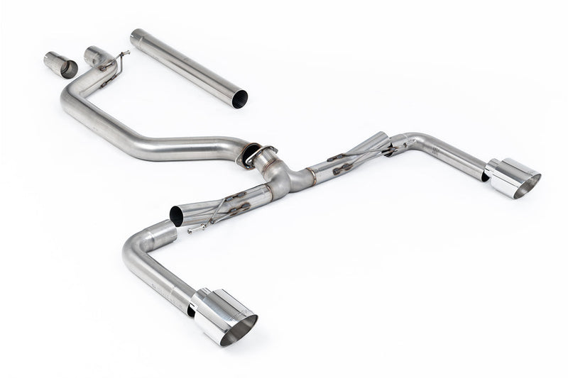 Milltek Sport - VW Golf MK8 & MK8.5 GTi Clubsport - GPF Back Exhaust System (Multiple Options) (Copy)