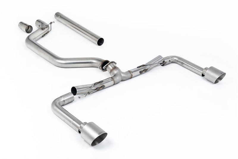 Milltek Sport - VW Golf MK8 & MK8.5 GTi (245 & 265ps) GPF Back Exhaust System (Multiple Options)