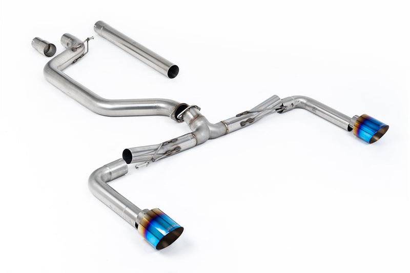 Milltek Sport - VW Golf MK8 & MK8.5 GTi (245 & 265ps) GPF Back Exhaust System (Multiple Options)