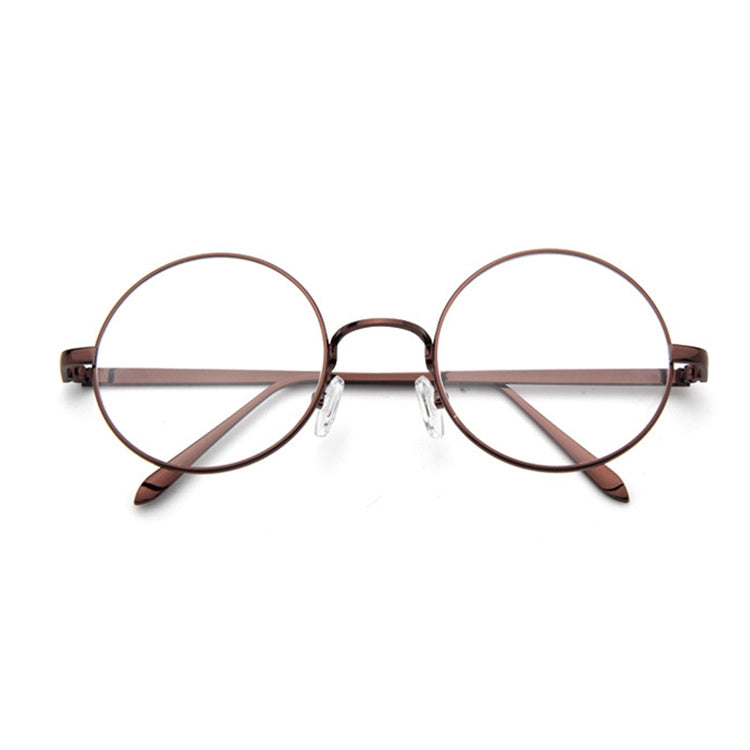 Round-Framed Glasses Small Fresh, Silver, Bronze, Gun gray, Round-Framed Glasses, Golden