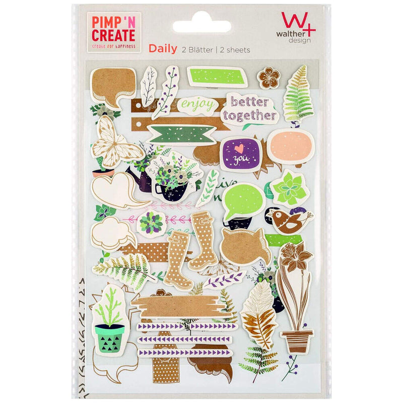 Scrap Book Stickers Nature by Walther Designs