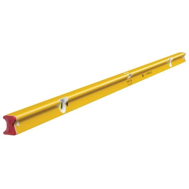Stabila Spirit Level R Type Ultra Robust Aluminium Five Chamber R Profile with Removable End Caps for Builders