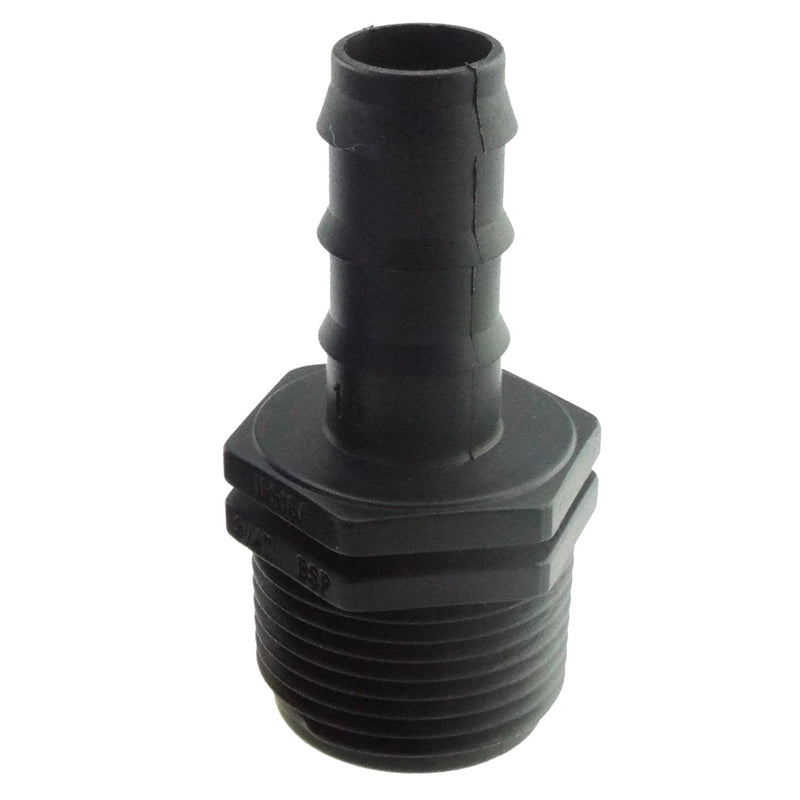 IBC 2” S60X6 Cap with Straight 16mm Barb