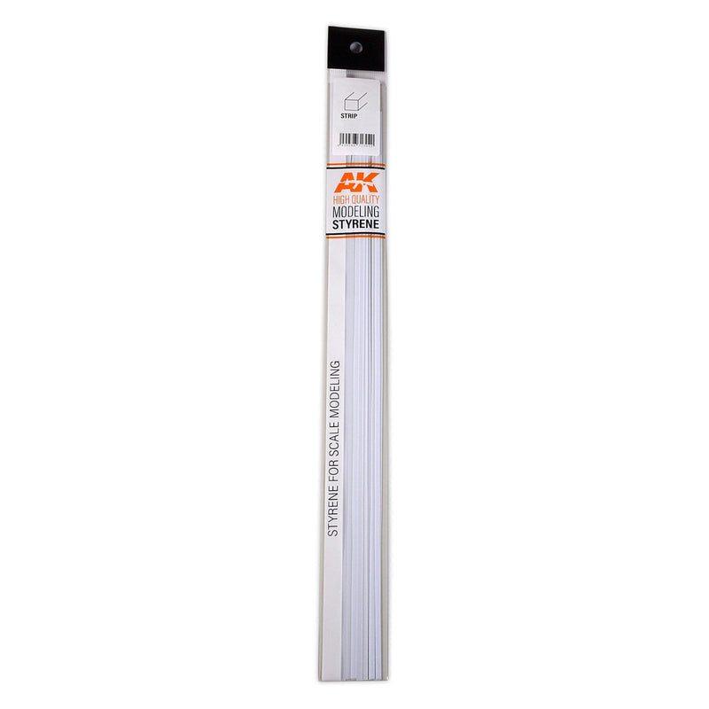 AK Interactive - Strips 1.50 x 4.00 x 350mm - Styrene Strip