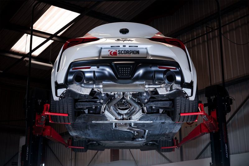 Scorpion Supra A90 (Inc GR) 3.0T GPF Model Non-Res GPF Back Valved