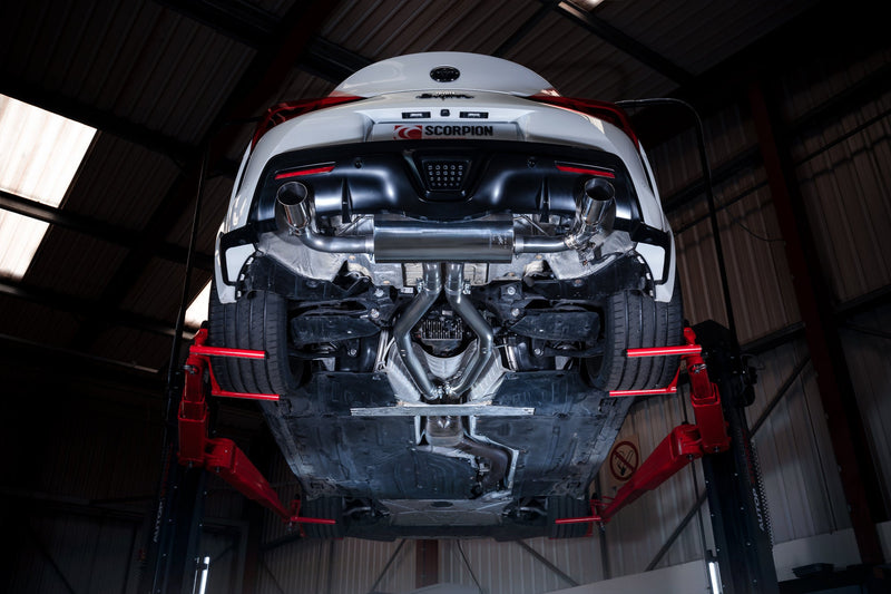 Scorpion Supra A90 (Inc GR) 3.0T GPF Model Non-Res GPF Back Valved