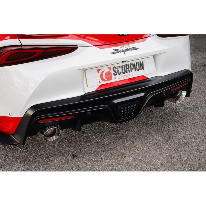 Scorpion Exhausts - GPF Back Exhaust (Multiple Options) - Toyota Supra A90 3.0T