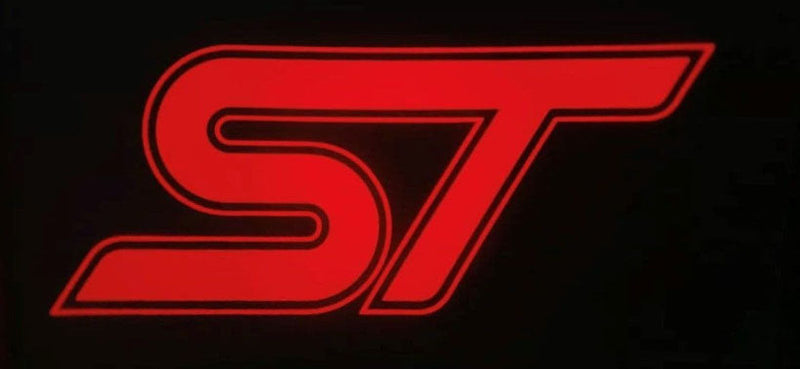 LED ST Logo Puddle Light for MK2 / MK3 Focus ST – Coloured Projection | Plug & Play Replacement