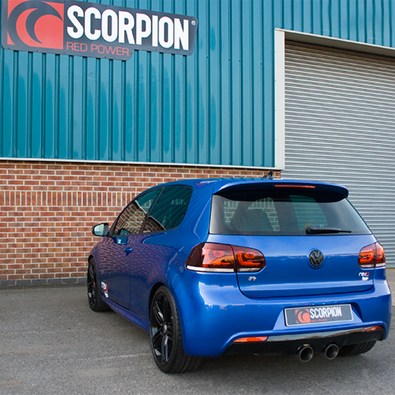 Scorpion Exhausts - VW Golf Mk6 R cat-back Exhaust (Multiple Options)