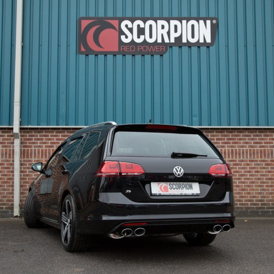 Scorpion Exhausts - VW Golf MK7 R Estate (PRE FACELIFT) Cat-back Exhaust (Multiple Options)