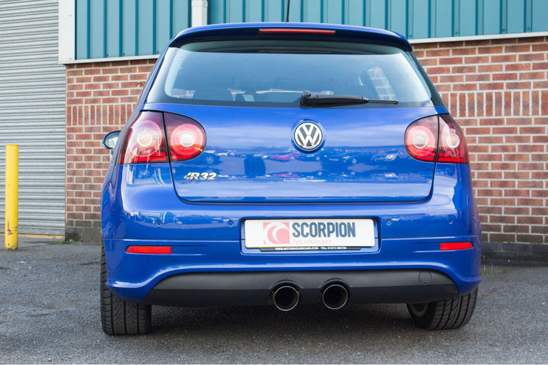 Scorpion Exhausts - Volkswagen Golf MK5 R32 cat-back Exhaust (Multiple Options)