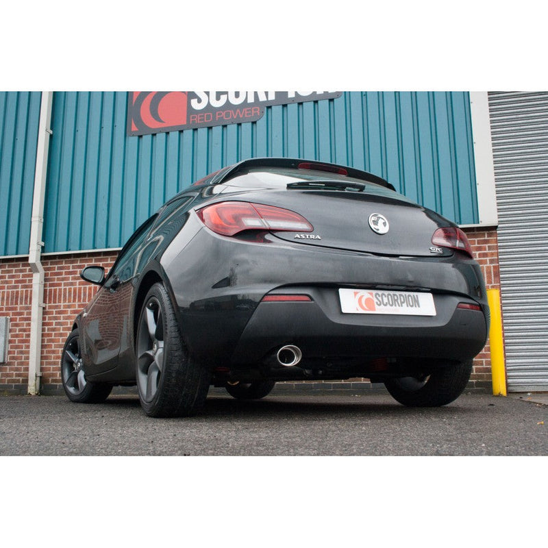 Scorpion Exhausts - Vauxhall Astra GTC 1.4 Turbo - Non-resonated cat-back system
