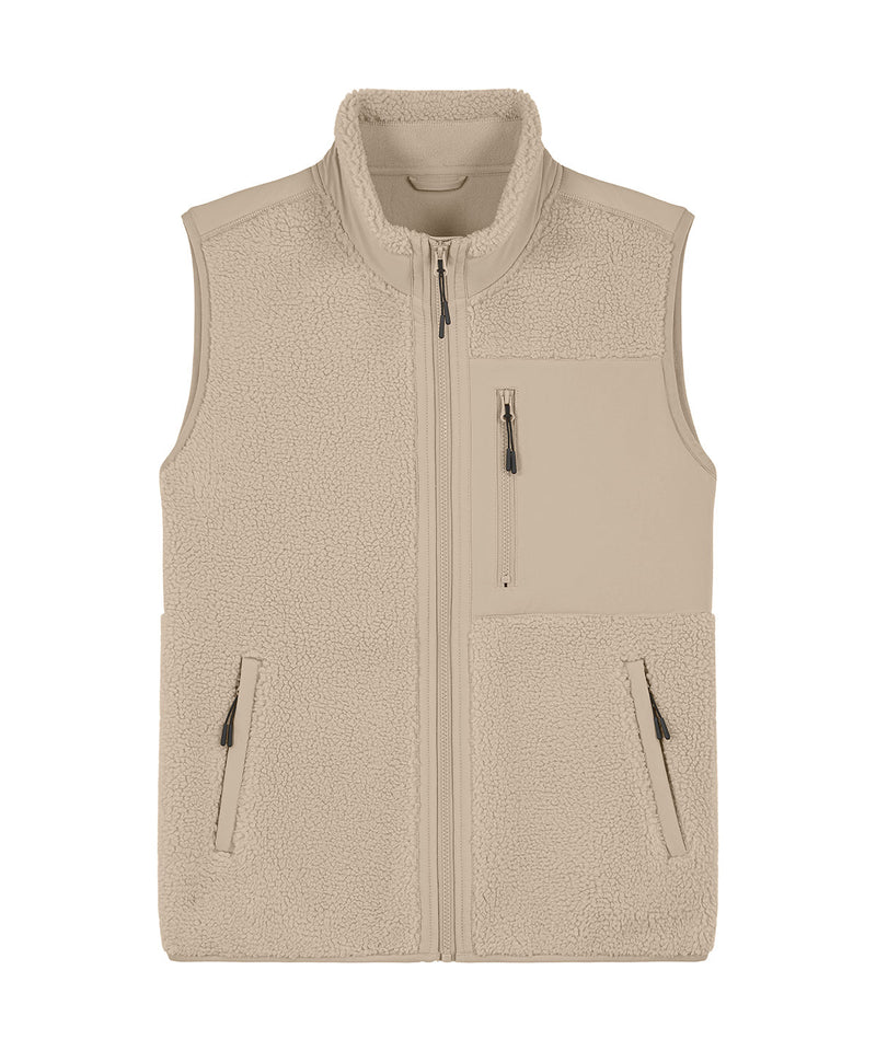 Recycled Sherpa Fleece Bodywarmer: Unisex