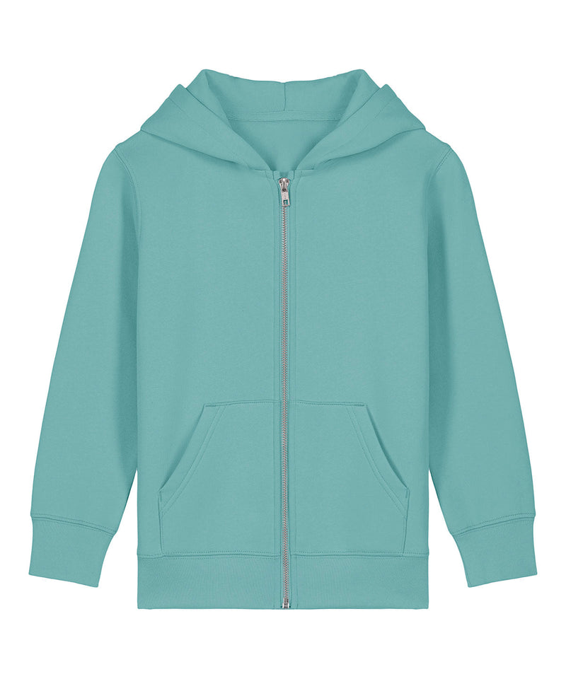 Organic Colours Kids Zipped Hooded Sweatshirt
