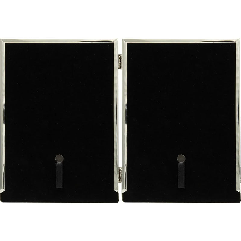 Kenro Symphony Classic 6x4 Silver Plated Twin Frame