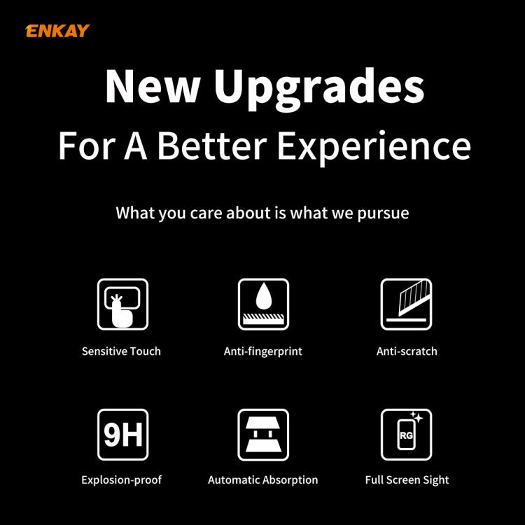 2 PCS ENKAY Hat-Prince Full Glue 0.26mm 9H 2.5D Tempered Glass Full Coverage Film, For Xiaomi Mi 10 Lite /Redmi 10X 5G, For Redmi 10X 4G / Redmi Note 9, For Redmi Note 9S / Note 9 Pro, For Huawei P40, For Huawei P40 Lite, For Huawei Y5p, For Huawei Y6p...