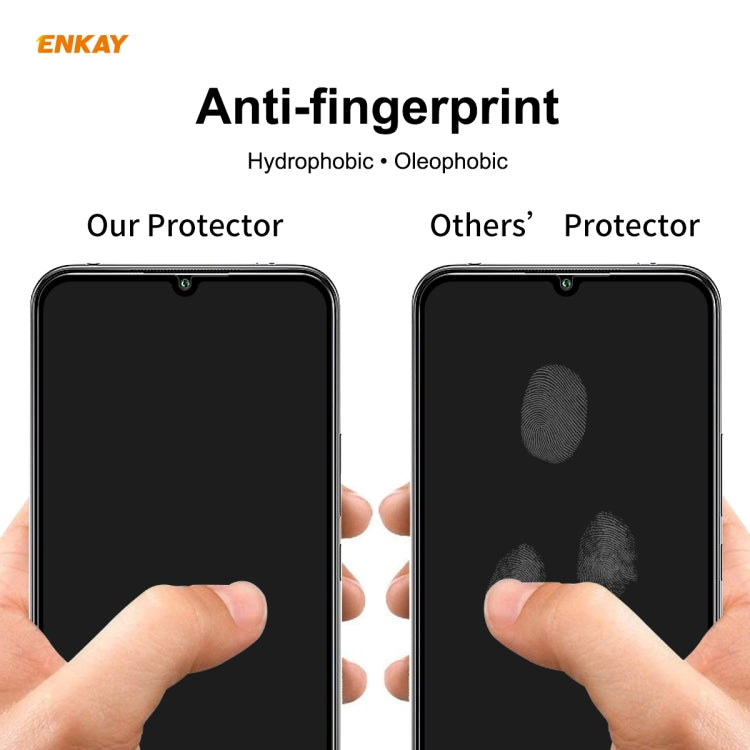 2 PCS ENKAY Hat-Prince Full Glue 0.26mm 9H 2.5D Tempered Glass Full Coverage Film, For Xiaomi Mi 10 Lite /Redmi 10X 5G, For Redmi 10X 4G / Redmi Note 9, For Redmi Note 9S / Note 9 Pro, For Huawei P40, For Huawei P40 Lite, For Huawei Y5p, For Huawei Y6p...