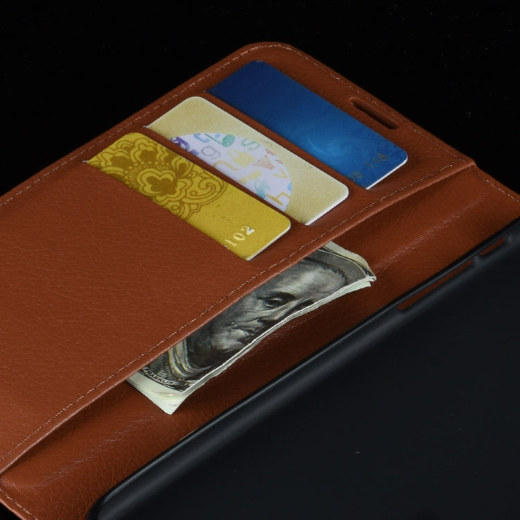 For Xiaomi Redmi 9A Litchi Texture Horizontal Flip Protective Case with Holder & Card Slots & Wallet, For Redmi 9A, For Xiaomi Redmi 9A