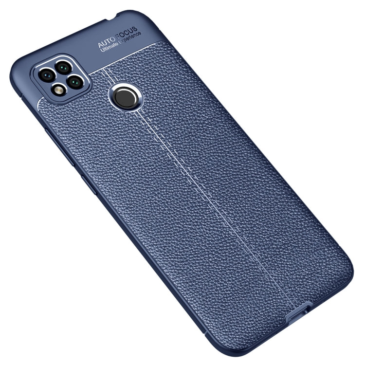 Litchi Texture TPU Shockproof Case, For Xiaomi Redmi 9C