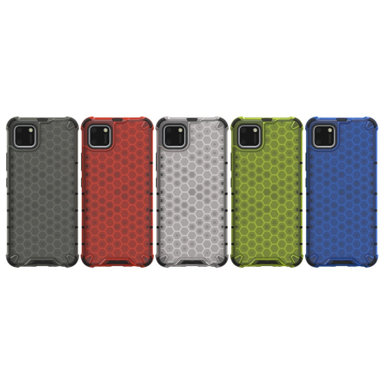 For OPPO Realme C15 Shockproof Honeycomb PC + TPU Case