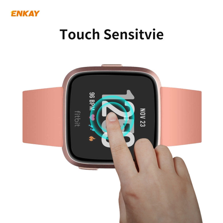 For Fitbit Versa 3 / Fitbit Sense ENKAY Hat-Prince 3D Full Screen Soft PC Edge + PMMA HD Screen Protector Film, For Fitbit Versa 3 / Fitbit Sense (1 PC), For Fitbit Versa 3 / Fitbit Sense (2 PCS), For Fitbit Versa 3 / Fitbit Sense (5 PCS)...