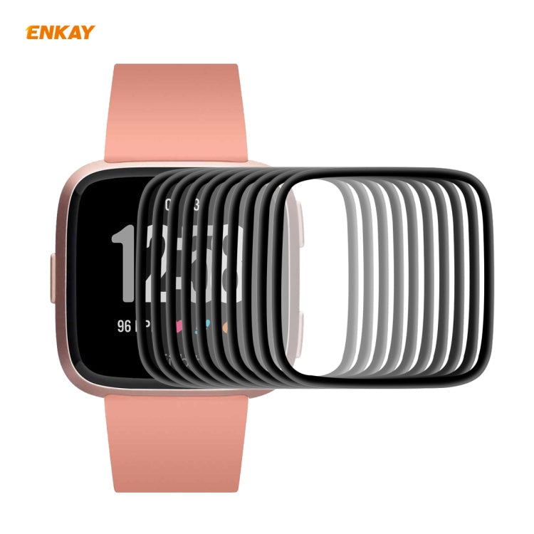 For Fitbit Versa 3 / Fitbit Sense ENKAY Hat-Prince 3D Full Screen Soft PC Edge + PMMA HD Screen Protector Film, For Fitbit Versa 3 / Fitbit Sense (1 PC), For Fitbit Versa 3 / Fitbit Sense (2 PCS), For Fitbit Versa 3 / Fitbit Sense (5 PCS)...