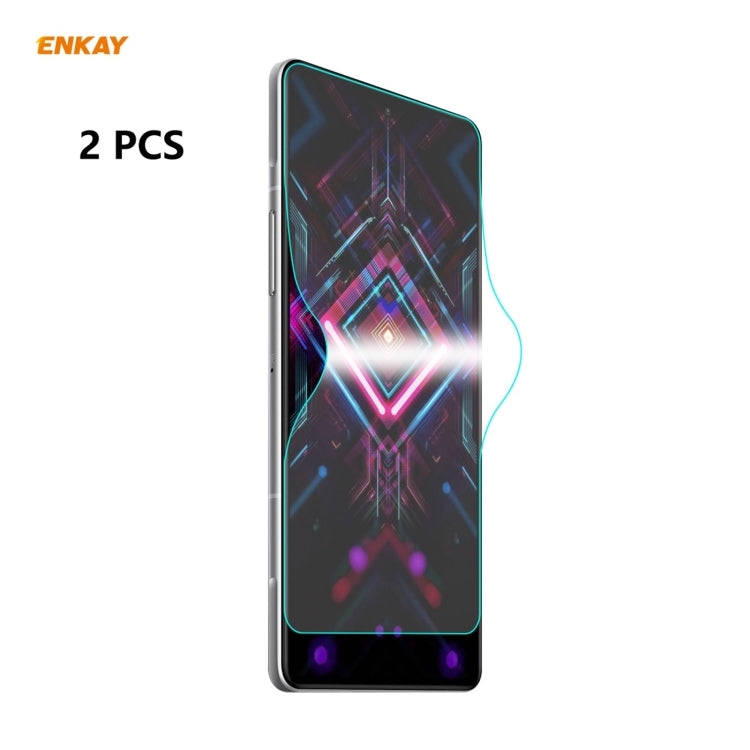 2 PCS ENKAY Hat-Prince Full Glue Full Coverage Screen Protector Explosion-proof Hydrogel Film, For Motorola Moto G30 / G20 / G10(2pcs), For Xiaomi Mi 11X / 11X Pro / 11i(2pcs), For Xiaomi Redmi K40 Gaming(2pcs), For Xiaomi Mi 11 Ultra(2pcs)...