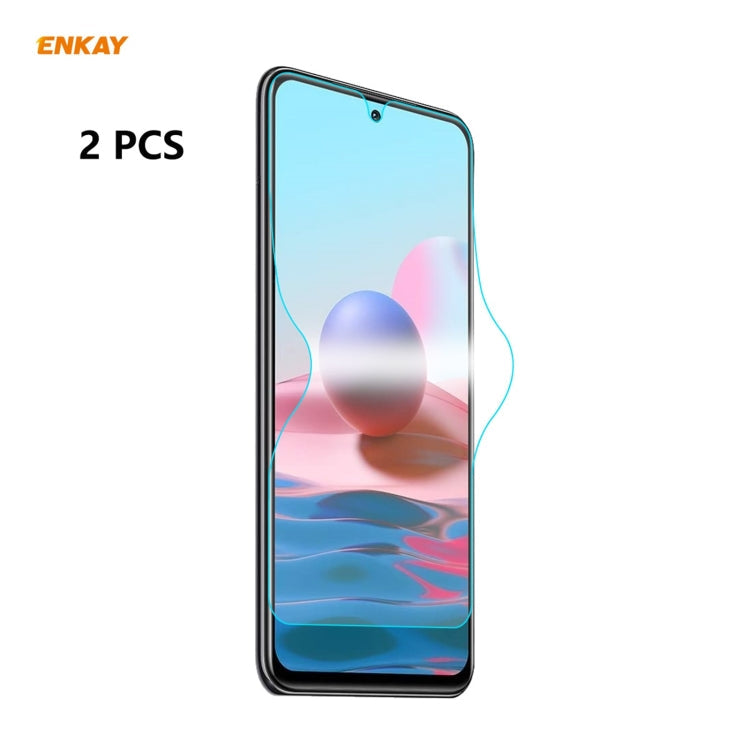 2 PCS ENKAY Hat-Prince Full Glue Full Coverage Screen Protector Explosion-proof Hydrogel Film, For Motorola Moto G30 / G20 / G10(2pcs), For Xiaomi Mi 11X / 11X Pro / 11i(2pcs), For Xiaomi Redmi K40 Gaming(2pcs), For Xiaomi Mi 11 Ultra(2pcs)...