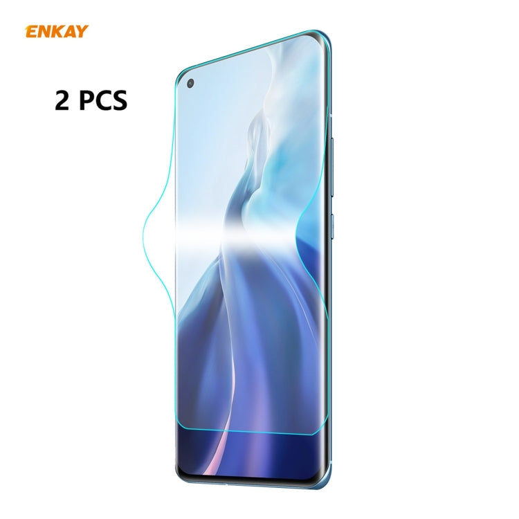 2 PCS ENKAY Hat-Prince Full Glue Full Coverage Screen Protector Explosion-proof Hydrogel Film, For Motorola Moto G30 / G20 / G10(2pcs), For Xiaomi Mi 11X / 11X Pro / 11i(2pcs), For Xiaomi Redmi K40 Gaming(2pcs), For Xiaomi Mi 11 Ultra(2pcs)...