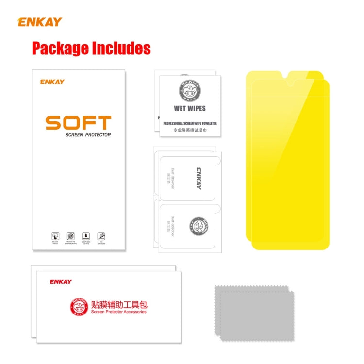 2 PCS ENKAY Hat-Prince Full Glue Full Coverage Screen Protector Explosion-proof Hydrogel Film, For Motorola Moto G30 / G20 / G10(2pcs), For Xiaomi Mi 11X / 11X Pro / 11i(2pcs), For Xiaomi Redmi K40 Gaming(2pcs), For Xiaomi Mi 11 Ultra(2pcs)...