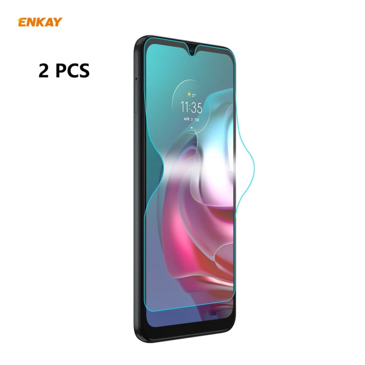 2 PCS ENKAY Hat-Prince Full Glue Full Coverage Screen Protector Explosion-proof Hydrogel Film, For Motorola Moto G30 / G20 / G10(2pcs), For Xiaomi Mi 11X / 11X Pro / 11i(2pcs), For Xiaomi Redmi K40 Gaming(2pcs), For Xiaomi Mi 11 Ultra(2pcs)...