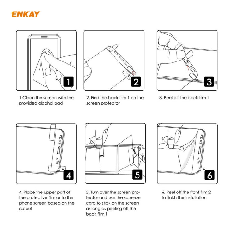 5 PCS ENKAY Hat-Prince Full Glue Full Coverage Screen Protector Explosion-proof Hydrogel Film, For Motorola Moto G30 / G20 / G10(5pcs), For Xiaomi Mi 11X / 11X Pro / 11i(5pcs), For Xiaomi Redmi K40 Gaming(5pcs), For Xiaomi Mi 11 Ultra(5pcs)...