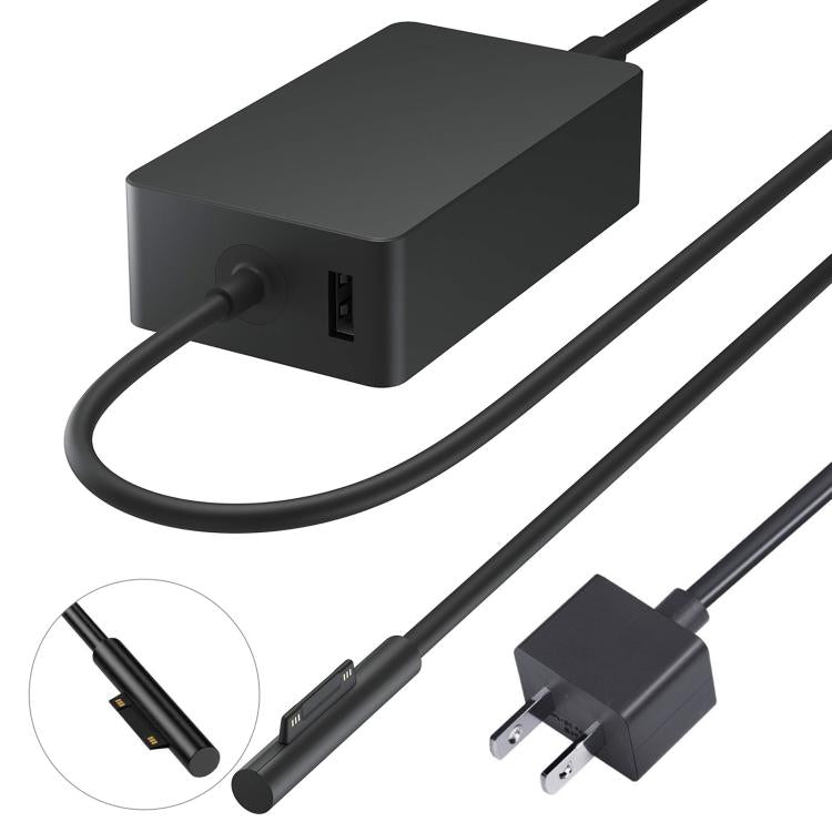 127W 15V 8A  AC Adapter Charger For Microsoft Surface Book 3 1932, UK Plug, UK Plug, EU Plug, US Plug, AU Plug