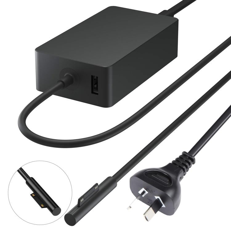 127W 15V 8A  AC Adapter Charger For Microsoft Surface Book 3 1932, UK Plug, UK Plug, EU Plug, US Plug, AU Plug
