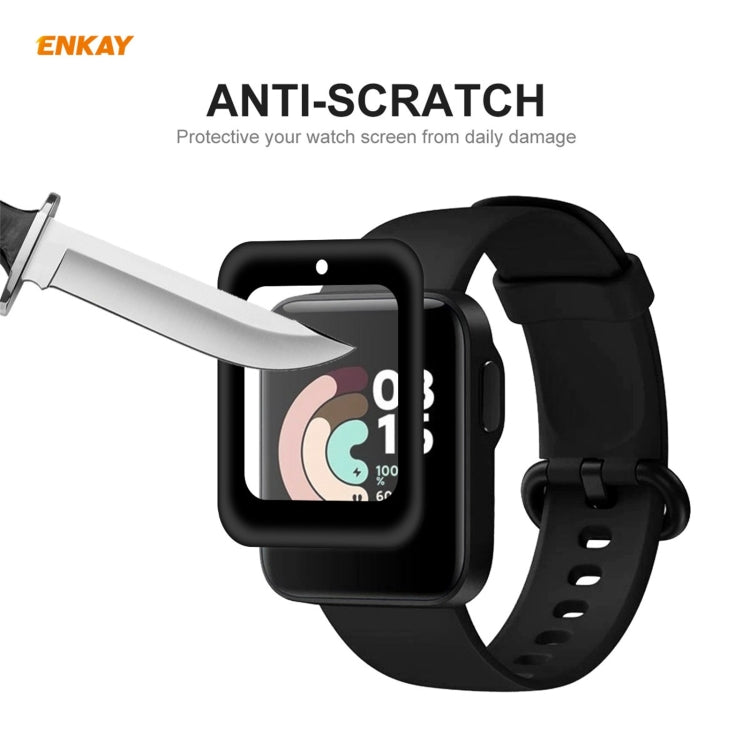 2 PCS ENKAY Hat-Prince 3D Full Screen Soft PC Edge + PMMA HD Screen Protector Film, For Venu 2 / Vivoactive 4 45mm (2 PCS), For Garmin Venu 2S / Vivoactive 4S 40mm (2 PCS), For Redmi Watch (2 PCS), For Huawei B6 (2 PCS)...