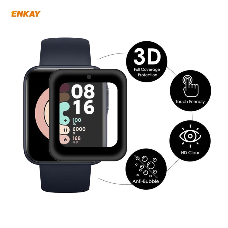 10 PCS ENKAY Hat-Prince 3D Full Screen Soft PC Edge + PMMA HD Screen Protector Film, For Garmin Venu 2S / Vivoactive 4S 40mm (10 PCS), For Redmi Watch (10 PCS), For Huawei B6 (10 PCS), For Venu 2 / Vivoactive 4 45mm (10 PCS)...